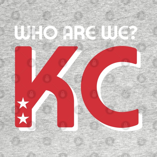 Who Are We? KC! Teal by Fountain City Designs KC